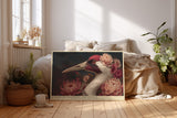 Paul Sinus Wandbild A Song of Feathers and Petals – Harmonische Verbindung aus Natur, Farbe und Anmut