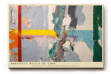 Paul Sinus Wandbild Abstract Walls of Time Layers of Paint and Memory