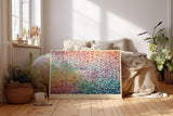Paul Sinus Wandbild 120x80cm Abstrakte Blueten Pastell Farbkomposition moderne Kunst Wanddekoration florale Kunst Wohnzimmer Schlafzimmer