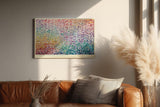 Paul Sinus Wandbild 120x80cm Abstrakte Blueten Pastell Farbkomposition moderne Kunst Wanddekoration florale Kunst Wohnzimmer Schlafzimmer