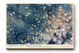 Paul Sinus Wandbild 120x80cm abstrakte Eisstruktur modern blau weiss Naturkunst Kunstdruck grosses Kunstbild stilvolle Wanddekoration fuer Wohnzimmer Büro Flur