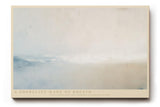 Paul Sinus Wandbild 120x80cm Abstrakte Kueste mit sanften Wellen moderne minimalistische Naturkunst