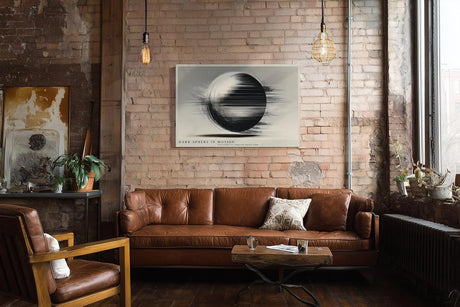 Paul Sinus Wandbild 120x80cm abstrakte Kugel Bewegung moderne minimalistische Kunst schwarz weiss grafische Linien Kunstdruck stilvolle Wanddekoration fuer Wohnzimmer Büro Flur