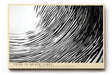 Paul Sinus Wandbild 120x80cm abstrakte Linienkunst Schwarz Weiss moderne grafische Wellen Struktur minimalistisches Kunstbild stilvolle Wanddekoration für Wohnzimmer Büro Flur