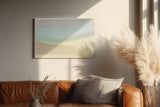 Paul Sinus Wandbild 120x80cm Abstrakte Pastell Landschaft mit sanften Horizonten minimalistische moderne Kunst