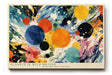 Paul Sinus Wandbild 120x80cm Abstrakte Planeten Kunst Bunte Kosmische Formen Moderne Illustration für Wohnzimmer Büro und Atelier