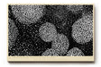 Paul Sinus Wandbild 120x80cm Abstrakte Punktkomposition Schwarz Weiss moderne grafische Kunst mit dynamischem Muster