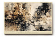 Paul Sinus Wandbild 120x80cm Abstrakte Stadtfragmente – Moderne urbane Kunst mit strukturierten Pinselbewegungen