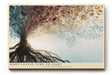 Paul Sinus Wandbild 120x80cm abstrakter Baum Jahreszeiten Kunst modern naturfarben Kunstdruck grosses Natur Kunstbild stilvolle Wanddekoration fuer Wohnzimmer Büro Flur