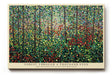 Paul Sinus Wandbild 120x80cm Abstrakter Wald Punktmalerei moderne Landschaft Kunst Wanddekoration Wohnzimmer Büro