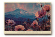 Paul Sinus Wandbild 120x80cm Alpen Landschaft Blumen Berg Natur Kunst Wanddekoration Wohnzimmer Schlafzimmer