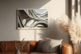Paul Sinus Wandbild 120x80cm Arches in Quiet Light abstrakte Architektur Bögen beige moderne Kunst Poster stilvolle Wanddekoration für Wohnzimmer Büro