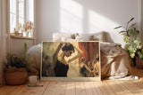 Paul Sinus Wandbild 120x80cm Ballet Night in Moscow elegante Ballerina Tanz Kunst Poster für Wohnzimmer Schlafzimmer