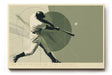 Paul Sinus Wandbild 120x80cm Baseballspieler im Schlagmoment dynamische Sportkunst mit moderner Grafik