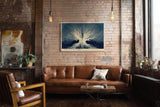 Paul Sinus Wandbild 120x80cm Baum Des Inneren Lichts Abstrakte Naturkunst LeinWandbild 120x80cm Mystische Baumkunst Wanddekoration