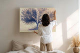 Paul Sinus Wandbild 120x80cm Baum Des Lebens Balance Kunst LeinWandbild 120x80cm Symbolische Natur Wanddekoration