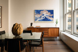 Paul Sinus Wandbild 120x80cm Baum Des Lichts Abstrakte Naturkunst LeinWandbild 120x80cm Mystische Landschaft Wanddekoration