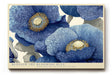 Paul Sinus Wandbild Beneath the Blooming Blue Abstract Floral Harmony in Shades of Serenity and Depth