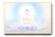 Paul Sinus Wandbild 120x80cm Buddha Meditation sanftes Licht spirituelle Zen Kunst Lotus Atmosphaere moderner Kunstdruck Wanddekoration fuer Wohnzimmer Yoga Raum Schlafzimmer