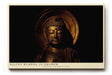 Paul Sinus Wandbild 120x80cm Buddha Statue Spirituelle Kunst Goldene Meditation Figur Zen Kunstdruck Poster Grosse Wanddekoration fuer Wohnzimmer Schlafzimmer Meditationraum