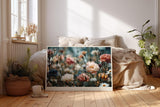 Paul Sinus Wandbild 120x80cm Bunte Wildblumen Wiese romantische Natur Fotografie moderne Blumen Wanddekoration