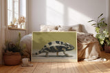 Paul Sinus Wandbild 120x80cm Chamäleon Tierportraet exotische Tierkunst modernes Naturmotiv stilvolle Wanddekoration fuer Wohnzimmer Büro