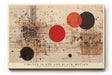 Paul Sinus Wandbild Circles in Red and Black Motion Abstract Shapes Meet Chaotic Lines and Dots