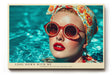 Paul Sinus Wandbild Cool Down With Me – Sommerliche Eleganz und Retro-Glamour in leuchtenden Farben