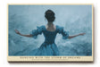 Paul Sinus Wandbild Dancing With the Storm of Dreams – Ausdrucksstarke Dynamik und poetische Emotion in blauer Eleganz