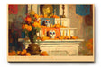 Paul Sinus Wandbild 120x80cm Dia de los Muertos Altar mexikanischer Totentag Altar mit Kerzen und Blumen Kunst Poster für Wohnzimmer Küche