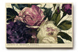 Paul Sinus Wandbild 120x80cm Digitale Rosen Kunst in Rosa Violett und Grün Moderne Blumen Collage für Wohnzimmer Schlafzimmer Büro