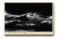 Paul Sinus Wandbild 120x80cm dramatische Meereswelle Fotokunst schwarz dunkel minimalistische Ozean Landschaft modernes Natur Kunstbild stilvolle