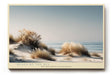 Paul Sinus Wandbild 120x80cm Dünenlandschaft Meer Strandgras ruhige Küste minimalistische Naturkunst moderne Strand