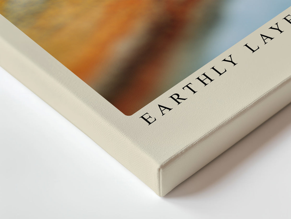 Paul Sinus Wandbild Earthly Layers of Beauty – Natürliche Formen im Spiel der Farben