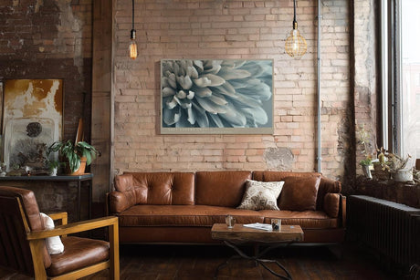 Paul Sinus Wandbild 120x80cm elegante Blueten Makroaufnahme zarte Blumen Kunst sanfte Naturfarben modernes Kunstbild stilvolle Wanddekoration fuer Wohnzimmer