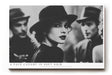 Paul Sinus Wandbild 120x80cm Elegantes Frauenportrait im Noir Stil Schwarz Weiss Fotokunst moderne Wanddekoration
