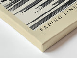 Paul Sinus Wandbild Fading Lines of a Soul modernes Porträt mit digitaler Fragmentierung und emotionaler Tiefe für stilvolle Räume voller Ausdruckskraft