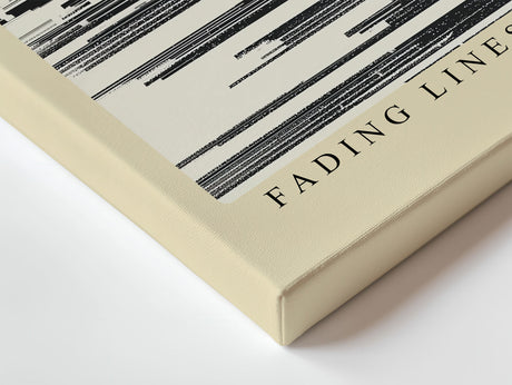 Paul Sinus Wandbild Fading Lines of a Soul modernes Porträt mit digitaler Fragmentierung und emotionaler Tiefe für stilvolle Räume voller Ausdruckskraft