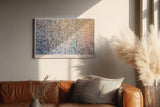 Paul Sinus Wandbild 120x80cm Falling Petals of Light abstrakte Blüten Installation Pastell Kunst Poster für Wohnzimmer Büro