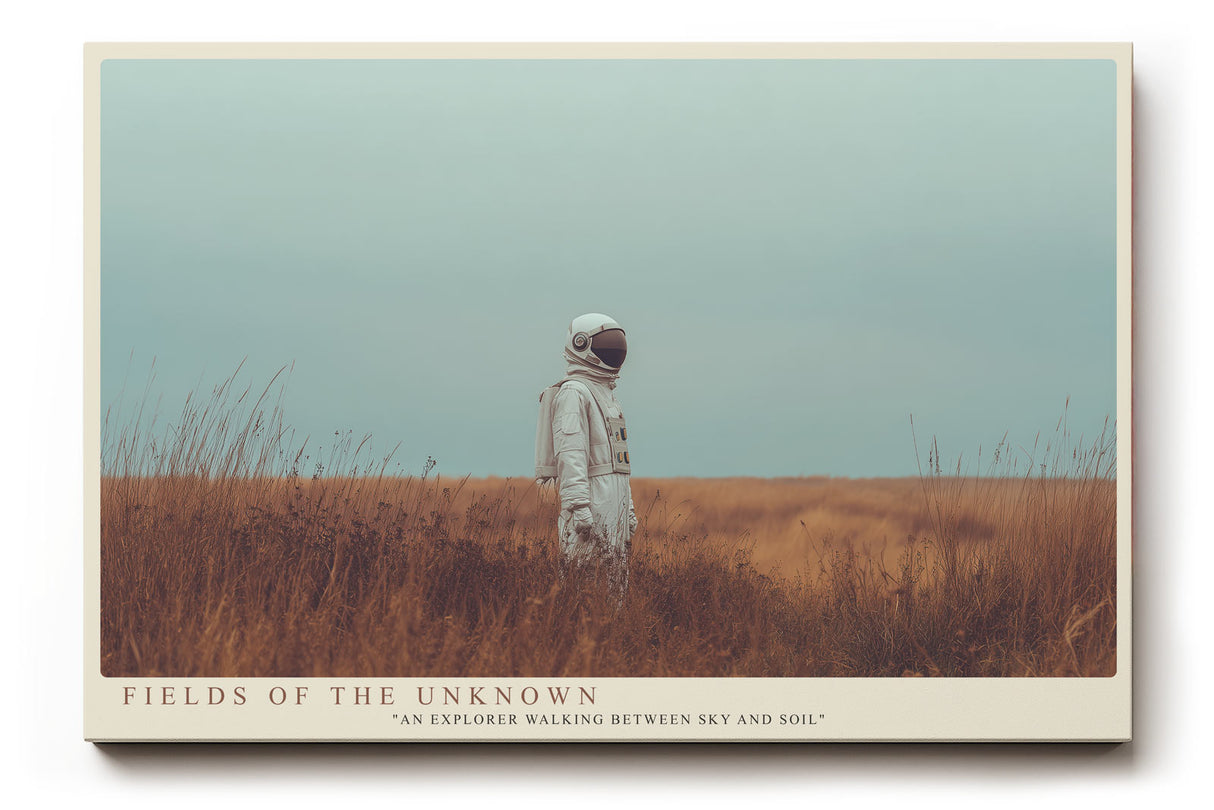 Paul Sinus Wandbild Fields of the Unknown – Zwischen Himmel und Erde auf Entdeckungsreise