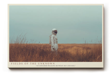 Paul Sinus Wandbild Fields of the Unknown – Zwischen Himmel und Erde auf Entdeckungsreise