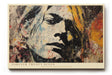 Paul Sinus Wandbild 120x80cm Forever Twenty Seven modernes Pop Art Portrait expressive Kunst Poster für Wohnzimmer Büro Studio