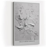 Paul Sinus Wandbild in 40x60cm Fractured Surface Strukturiertes Wandmotiv mit abblätternder Farbe