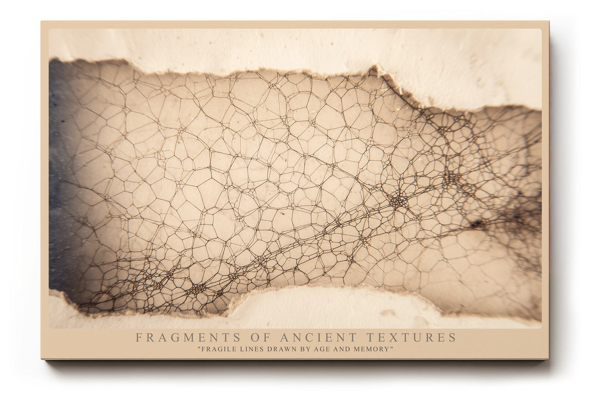 Paul Sinus Wandbild Fragments of Ancient Textures – Spuren der Zeit in feinen Linien und Strukturen