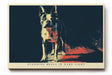 Paul Sinus Wandbild 120x80cm Französische Bulldogge im Licht moderne Hundekunst in dunklen Farben stilvolle Tier Wanddekoration