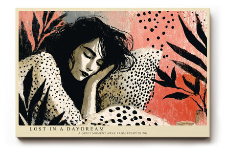 Paul Sinus Wandbild 120x80cm Frau Portraet Illustration moderne Kunst vertrauemte Szene grafisches Kunstmotiv stilvolle Wanddekoration fuer Wohnzimmer Büro