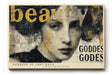 Paul Sinus Wandbild 120x80cm Frauenportrait Collage Moderne Kunst LeinWandbild 120x80cm Urban Art Wanddekoration