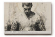 Paul Sinus Wandbild 120x80cm Fussballspieler Portrait moderne Sport Kunst monochrome Illustration Wanddekoration Wohnzimmer Büro