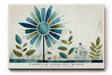 Paul Sinus Wandbild Garden of Geometric Bloom – stilisierte Blume aus geometrischen Formen symbolisiert Wachstum, Kreativität und natürliche Balance