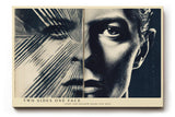 Paul Sinus Wandbild 120x80cm Gesicht Licht Und Schatten Moderne Portraitkunst LeinWandbild 120x80cm Grafische Wanddekoration
